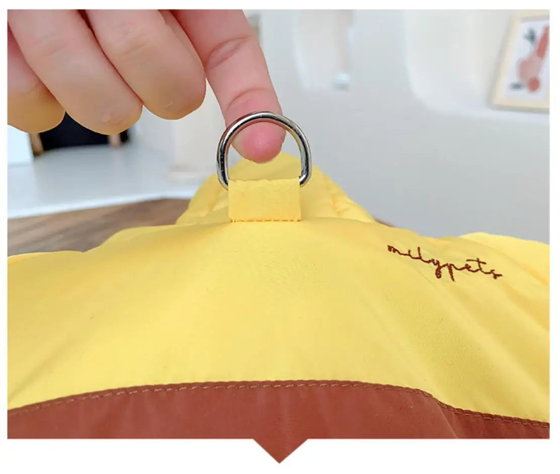 Winter Dog Pets Clothing Thicken Warm Dog Clothes Jumpsuit Outfit Puppy Yorkshire Small Dog Costume Funny Pet Coat Jacket