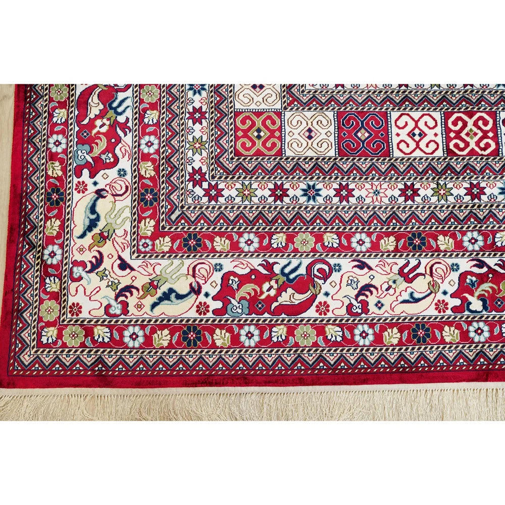 Yilong 14'x20' Oversize Silk Oriental Rug Handwoven Afghan Rug Carpet Home Office (TJ325A)
