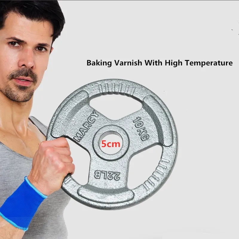 1Pcs 15/20kg Home Gym Fitness Barbell Plates Discs Apply to 25/50mm Diameter Pole Lifting Training Equipment For Weight Exercise