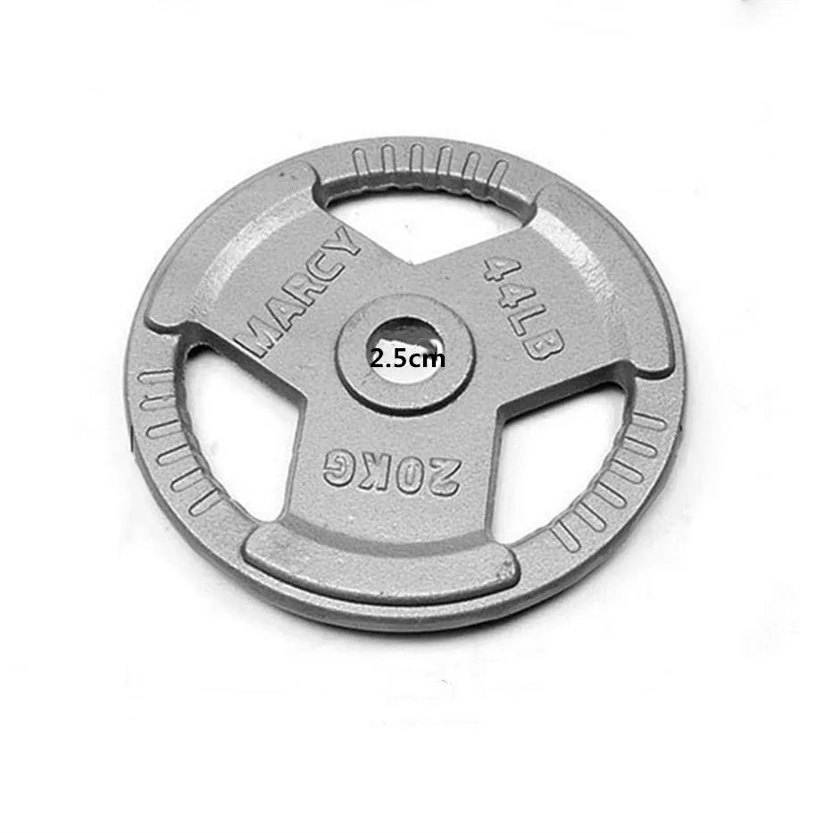 1Pcs 15/20kg Home Gym Fitness Barbell Plates Discs Apply to 25/50mm Diameter Pole Lifting Training Equipment For Weight Exercise