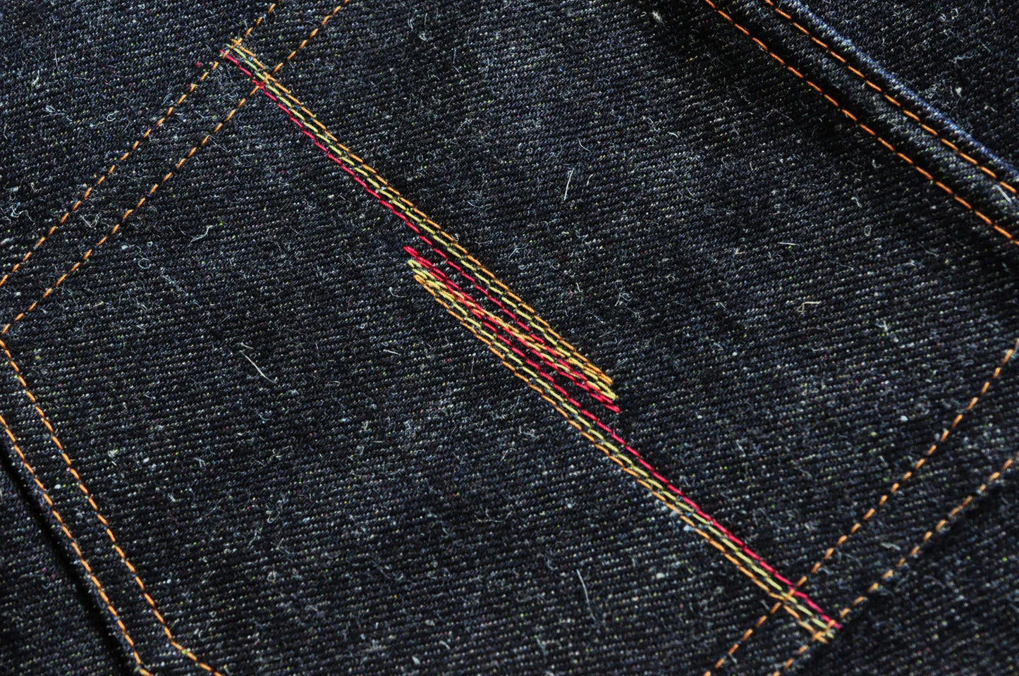 SAUCE ORIGIN EXL916-AG Mens Jeans cotton linen Selvedge Sanforized Raw Denim Jeans for Men Straight Fit Silver Button 19 oz