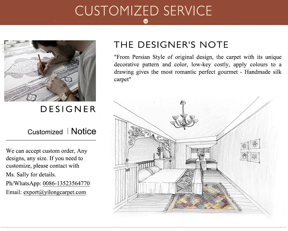 152x244cm Luxurious Living Room Decoration Silk Carpet Persian Handmade Red Best Oriental Rugs (ZW045M)