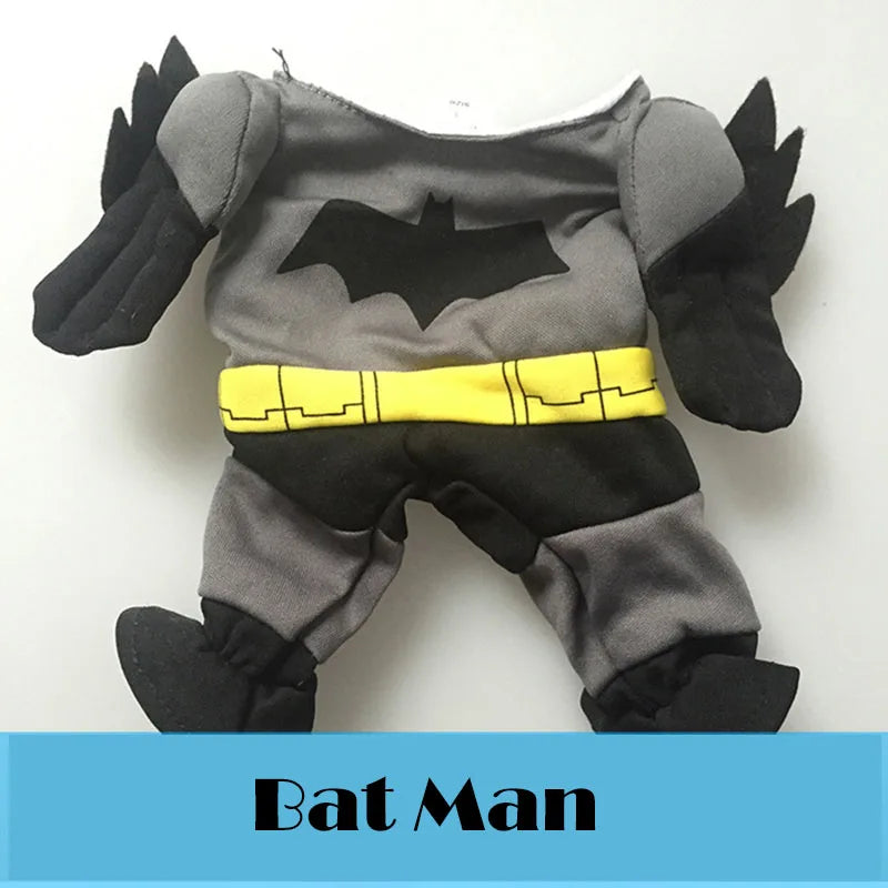 Fashion Cute Pets Sets Transfiguration Clothes Super Hero Cosplay For Dog Cat  Easy Wear Soft Comfortable Like A Man Novel Sets