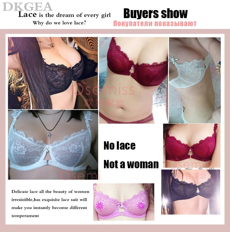 2020 New Lace Bra Set Transparent Plus Size C D Cup Underwear Women Ultrathin Sexy Lingerie Set Black Brand Bra And Panty Set