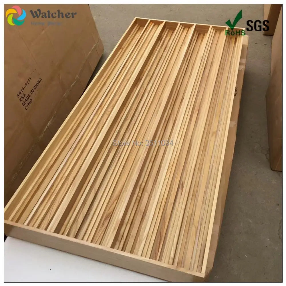 1box 2pcs 120x60x10cmWide-band diffuser wood Full frequency diffuser  Acoustic Sound Diffuser Diffusor Treatment Panel Studio