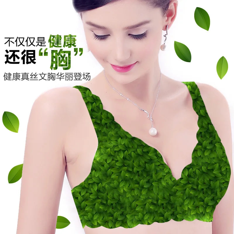 A Full Cup Bra Thin Silk 100% Silk Thin Fat Mm Summer Code C, D cup