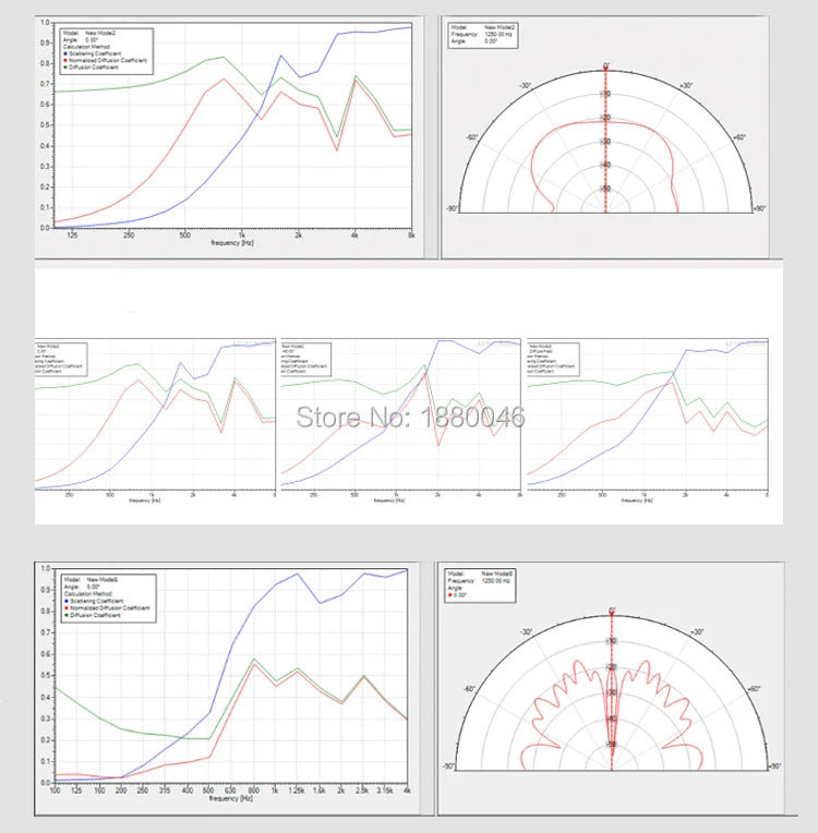 2 Pcs/Pack Singapore Professional Hall Perforated Wood Sound-Absorbing Panel 120x60cm Theatre Audience Studio Acoustic Diffuser