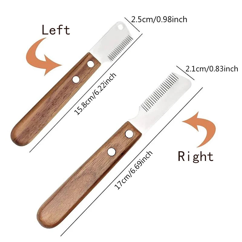 Pet Hair Removal Knife Dog Brush Grooming Tools Dogs Lint Shedding Trimmer Brushes Cats Hair Shedding Comb Pet Supplies