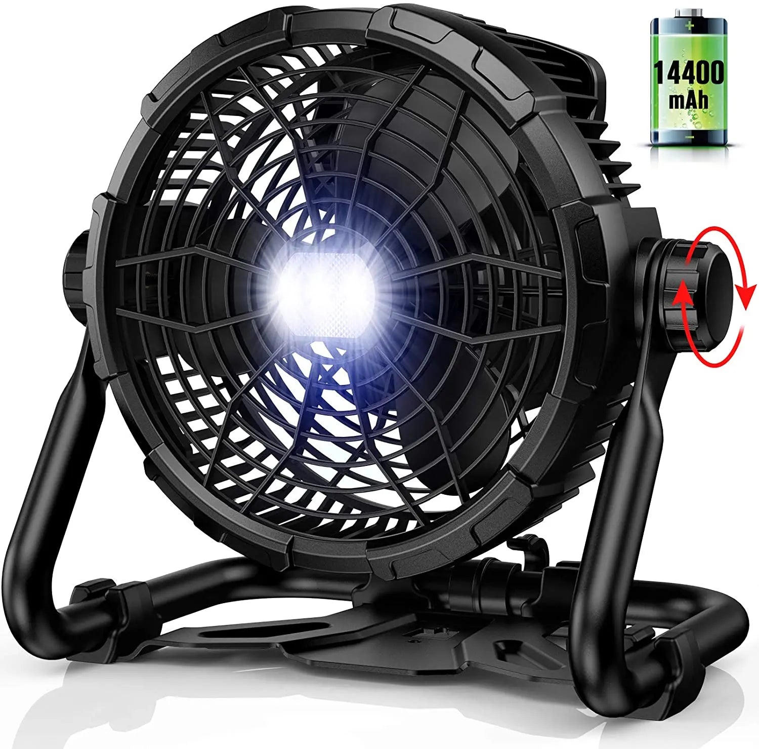 Indoor outdoor 12V 15W DC portable LED USB floor solar power fan outsi ...