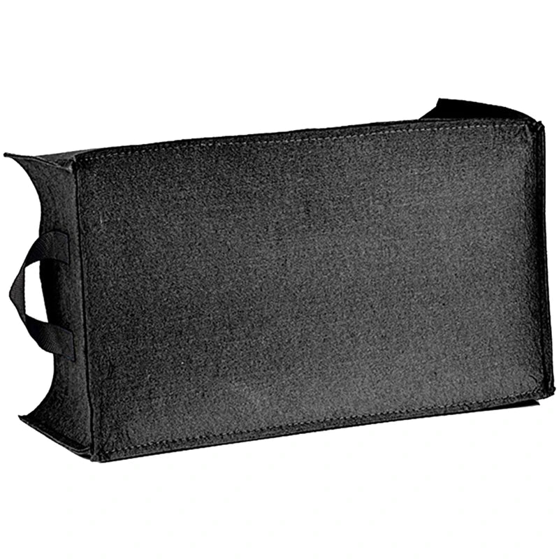 5 Pack Fabric Raised Garden Bed,Square Garden Flower Grow Bag Vegetable Planting Bag Planter Pot with Handles for Plants,Flowers