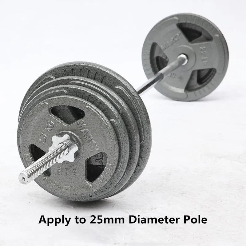 1Pcs 15/20kg Home Gym Fitness Barbell Plates Discs Apply to 25/50mm Diameter Pole Lifting Training Equipment For Weight Exercise