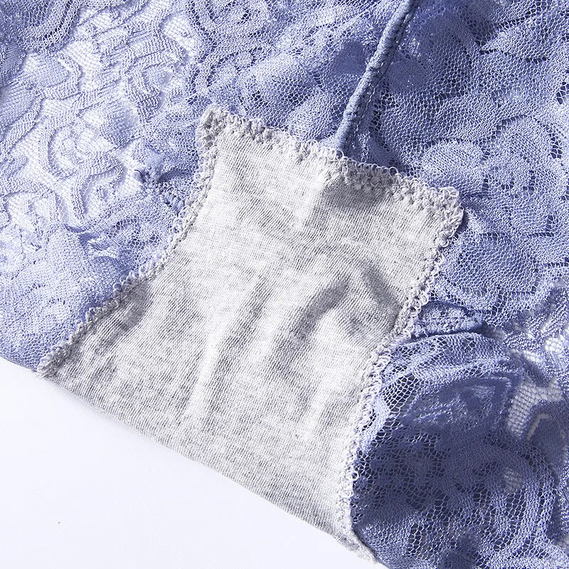 Sexy Lace Shapers Panties Europe Women Seamless Hip Raise Slimming Tummy Control Briefs Transparent 3XL Plus Size Lingerie