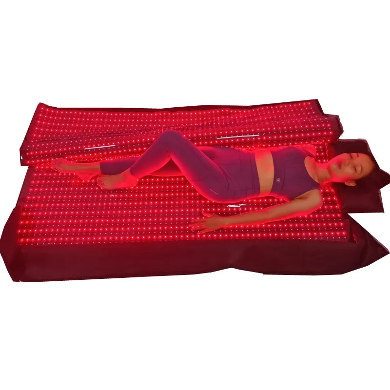 175*90cm 280W 3600pcs Leds Physical Therapy Equipment Deeping Healing Infrared Sauna Red Light Therapy Bed