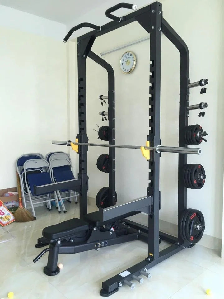 weight plate smith machine multi functional gym equipment smith machine