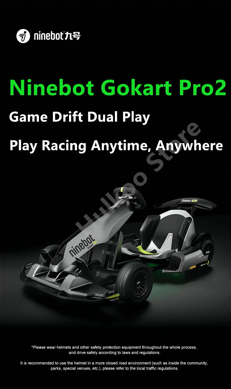 Pre-sale Ninebot By Segway Gokart Pro 2 Upgraded Version 63V 432Wh Battery 43KM/H Speed Go Kart Electric Self Balance Scooter