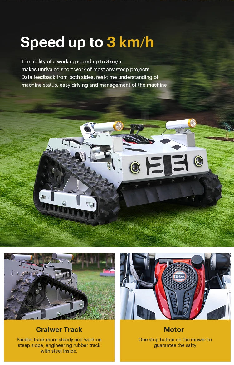 Factory direct supply smart zero turn commercial lawn mowers robot lawn mower grass cutter