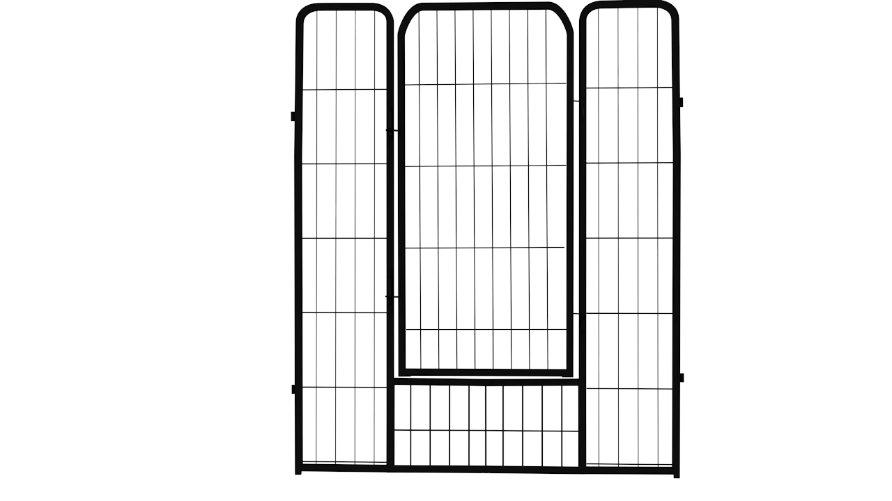 100x80 Dog Playpen Crate Fence Pet Play Pen Exercise Cage Portable Pet Dog Playpen Dog Enclosure Fence
