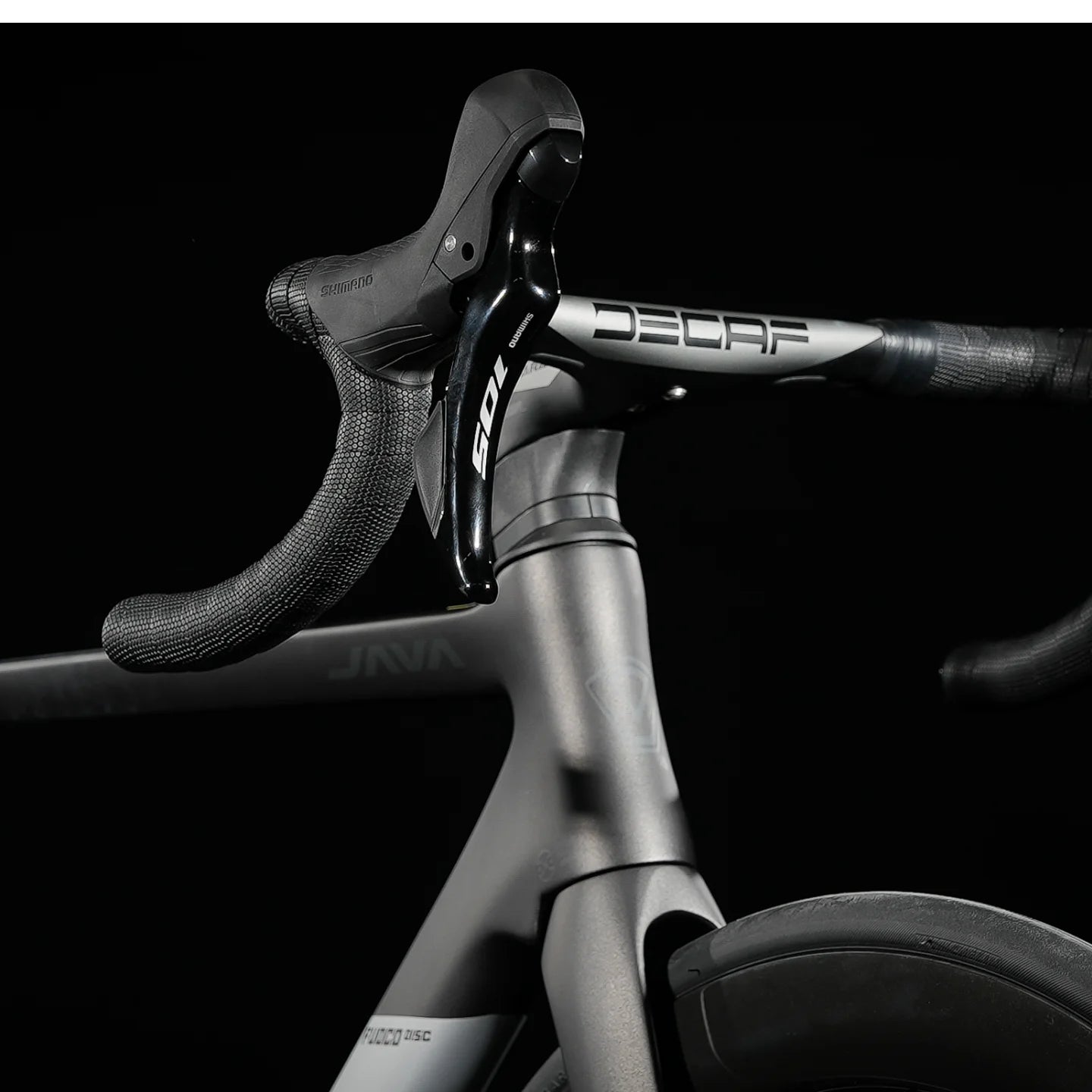 JAVA FUOCO TOP Road Bike 24 Speed Carbon Fiber Road Bicycle R7120 105 Hydraulic Disc Brake Racing Cycling Fuoco-Top DECAF UCI