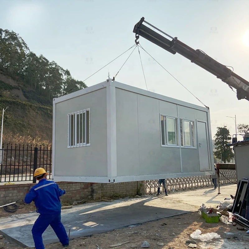 CGC 20ft high quality best selling prefabricated homes portable prefab pu container houses for office