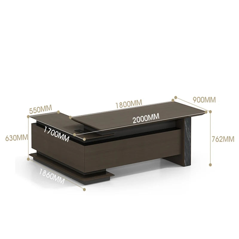 Reception Adult Office Desk Student Modern Conference Makeup Office Desk Drawers Writing Escritorio De Esquina Studio Furniture