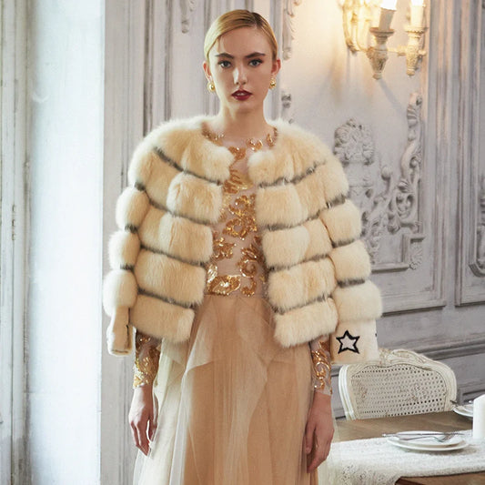 Women's Fur Coat 2223 Trend Natural Fur Long Mink Detachable Outerwear Jackets Trench Coats New In Outdoor Clothes Clothing