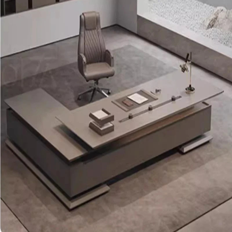 Reception Adult Office Desk Student Modern Conference Makeup Office Desk Drawers Writing Escritorio De Esquina Studio Furniture