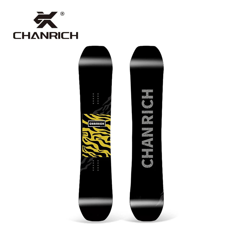 Hardwood single board adult snowboards all mountain use customized design ski free boards OEM custom trainer ski snowboard