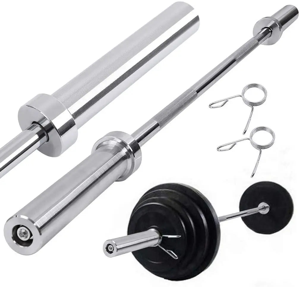 1.2m 1.5m 1.8m 2.2m Fitness Gym Equipment Olimpic Training Barbell Bench Press Squat Weight Bar Weightlifting Barbell