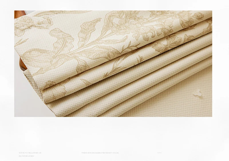 Retro Light Luxury Style Drapes Large Area Bedroom Full Blackout Curtain Home Living Room Drape Floor-to-ceiling Window Curtains