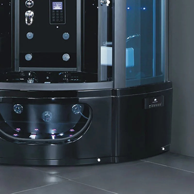 1500X1500X2150mm Luxury Steam Shower Cabin Bathroom Shower Enclosure Multi-Functional TV/DVD Wet Sauna Room 083