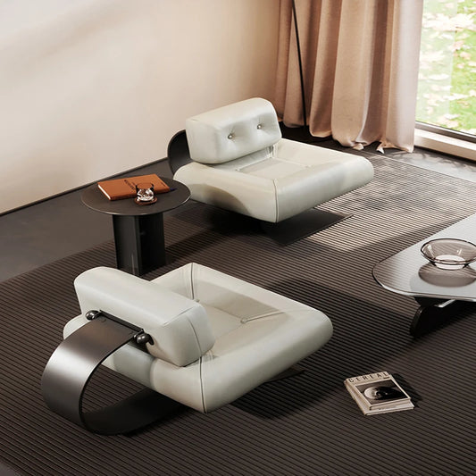 Living Room Luxury Floor Chair Sofa Accent Meditation Vanity Chairs Design Lounge Leather Sillon Reclinable Bedroom Furniture