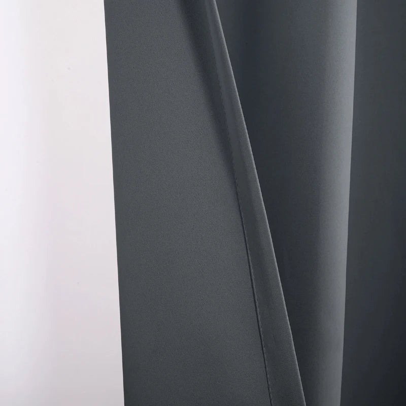 Top And Bottom Grommets Outdoors Waterproof Windproof Curtains Extra Large Graden Balcony Window Drapes