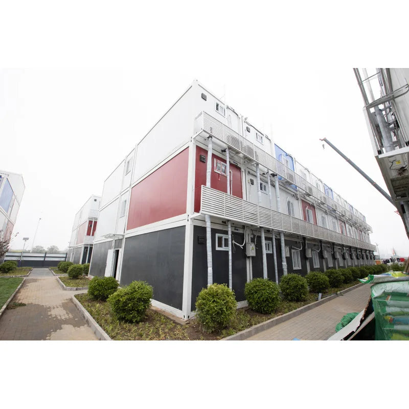 Prefabricated fully furnished flat pack container house and shop Mobile Container shop for sale