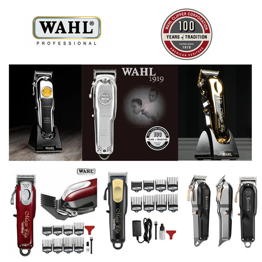 Wahl Professional 5 Star Cordless Senior Clipper Metal Edition Magic Clip for Barbers and Stylists
