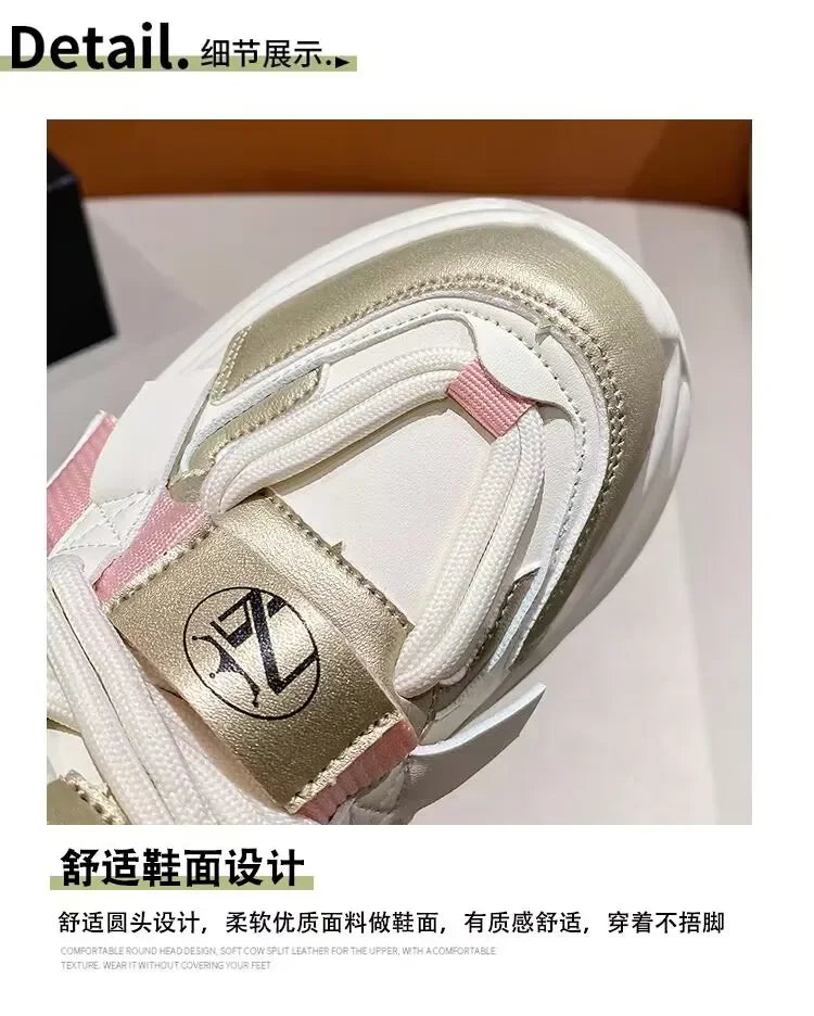 Walking Boots Women Paris Runner Shoes Thick Sole Mesh Breathable Casual Track Daddy Shoes Women Sneakers zapatillas de deporte