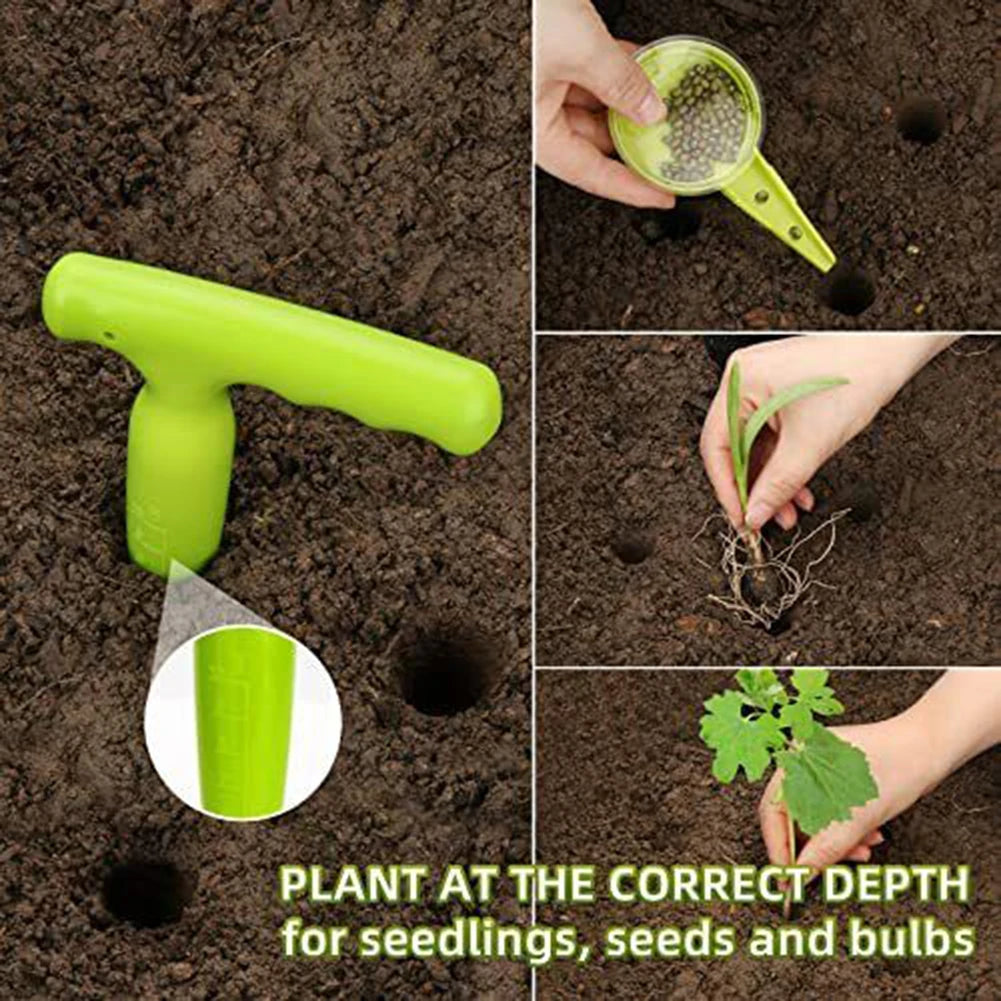1PC Brand New Sower Adjustable Five-hole Gardening Tools Plastic Sower Plant Care Products Plant Dispenser Sower