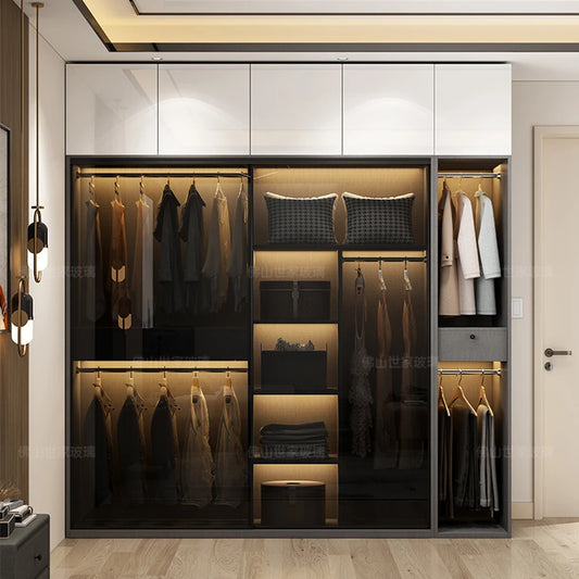 Big Wardrobe Drawers Storage Shelves Space Saver Partition Nordic Locker Hanging Shelf Closet Container Armarios Home Furniture