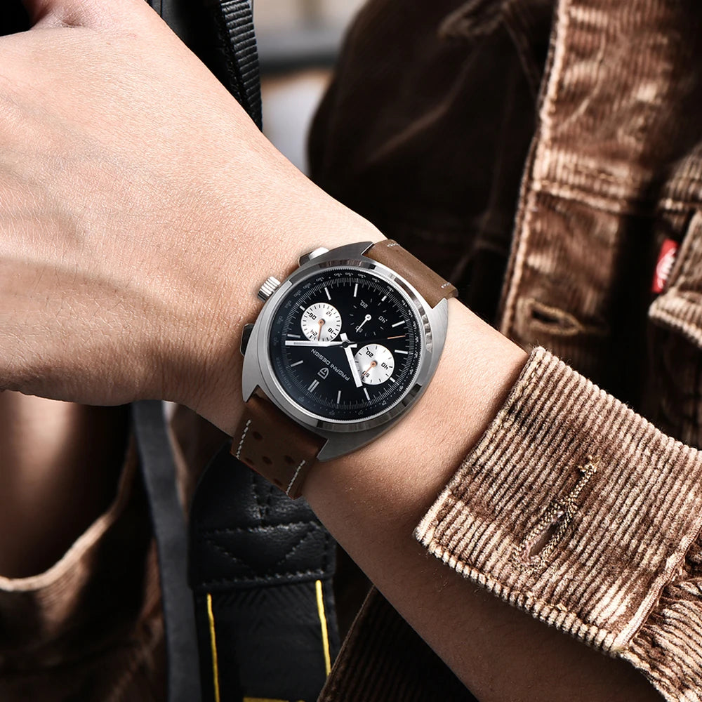 PAGANI DESIGN 2023 Men's Watches Top Luxury Quartz Watch for Men Chronograph Automatic AR Sapphire Mirror Waterproof Sports Gift