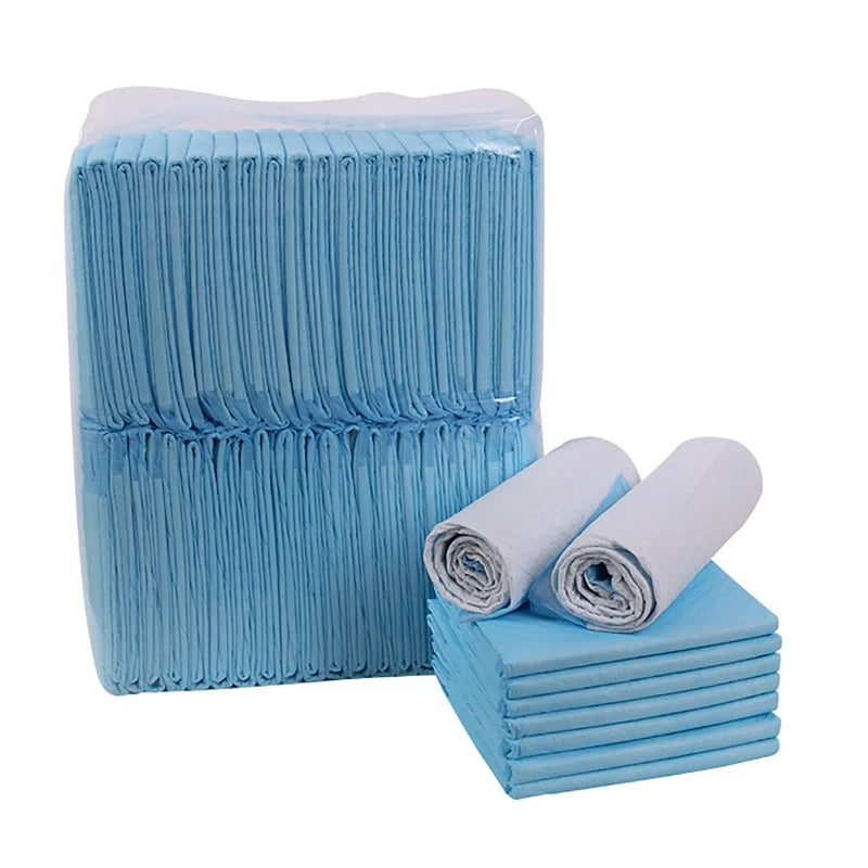 100/50/40/20PCS Absorbent Dogs Diapers Disposable Puppy Training Pee Pads Quick Dry Surface Mat Clean Cushion Dog Supplies
