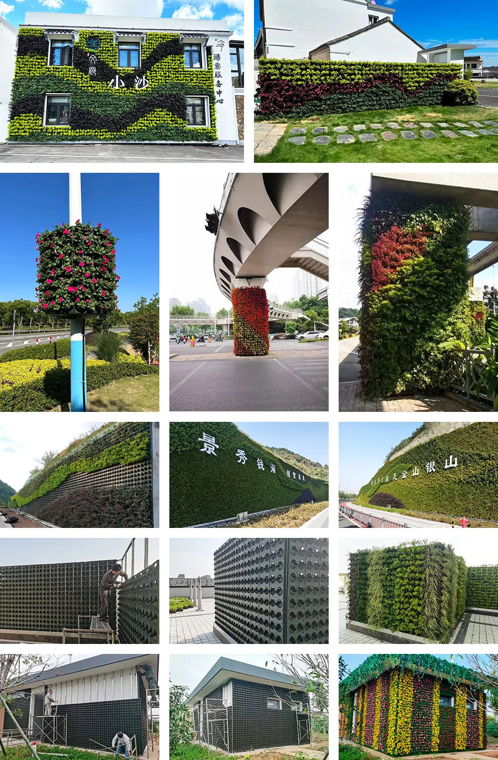 Best-Selling 20 Pack Vertical Garden DIY Home Hanging Indoor Outdoor Green Plant System Self Watering Wall Planter Pots