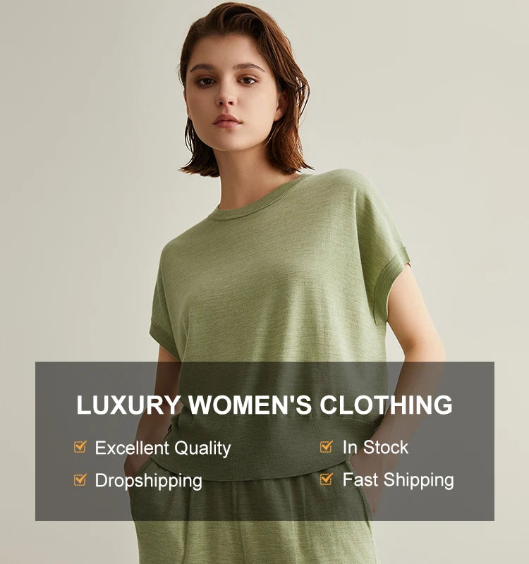 BC656 Western Style Luxury Brand Women's Clothing Summer Sequin Ladies Knitted Pullover 100% Linen Sweaters For Women