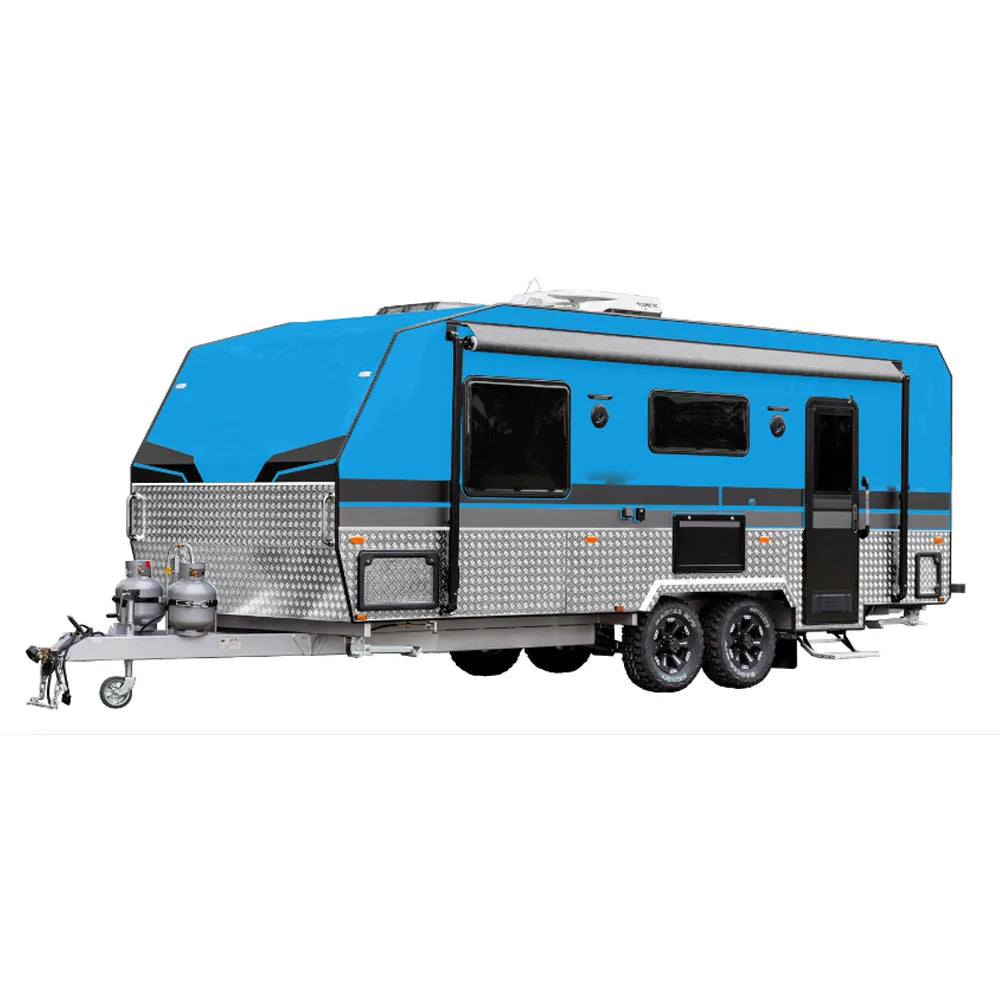 2019 New Kinlife Small Lightweight Aluminum Travel Trailer Frames Caravan
