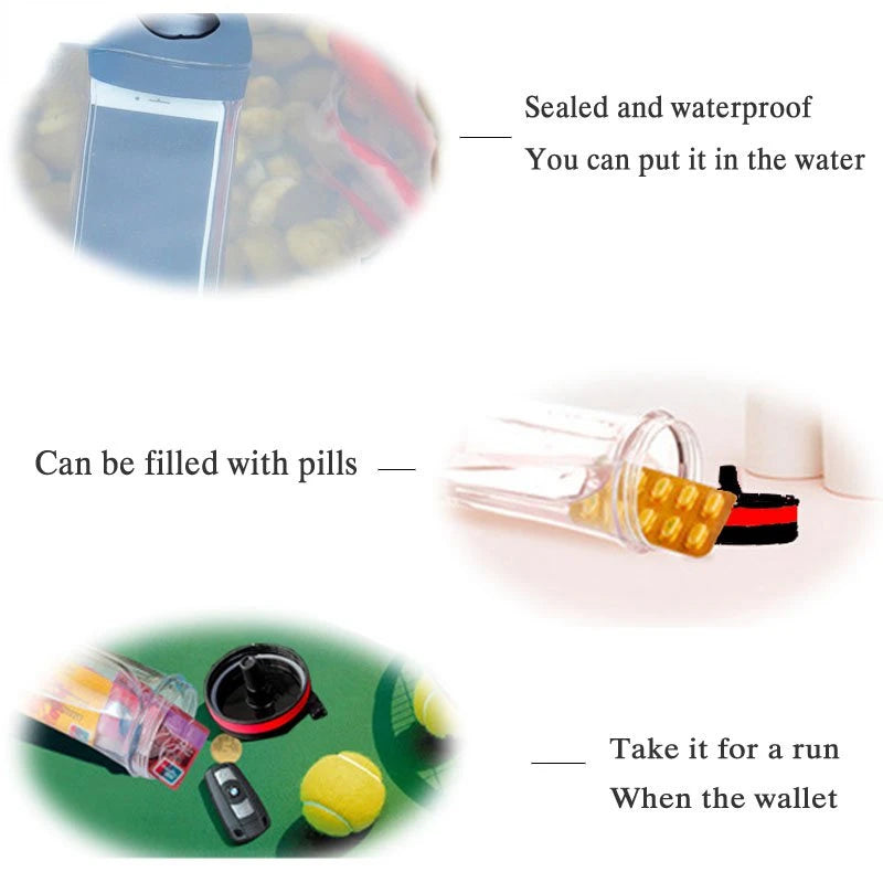 Bottle with Secret Compartment Undefined ampSecret Phone Pocket Hiding Stash Pill Organizer Plastic Cup stash jar
