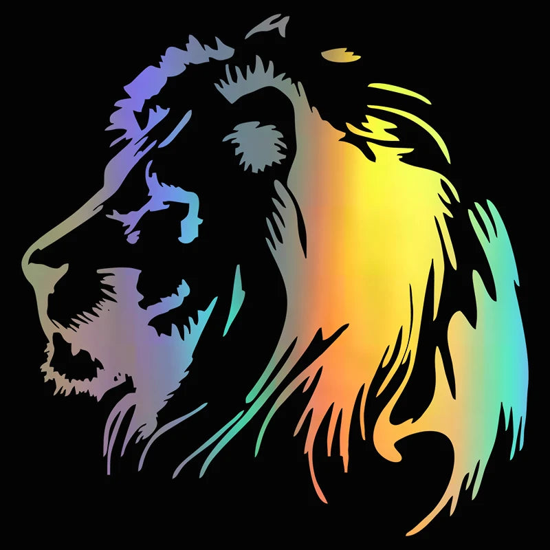 G107 Aliauto Personality Car Sticker Meditation Lion Automobiles Motorcycles Accessories Vinyl Decal for Peugeot Skoda