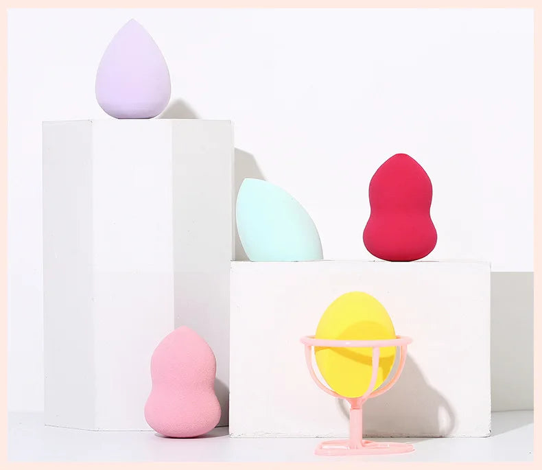 1/4/6 Pcs Make Up Sponge Cosmetic Puff Professional Makeup Sponge Foundation Powder Sponge Makeup Tools Makeup Tools Accessories