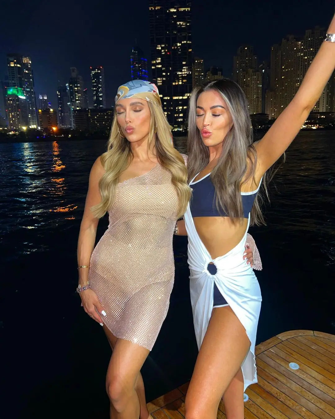 2024 New Women Shiny Diamonds Mini Dress Sexy See Through Hollow Out One Shoulder Backless Dress Nightclub Party Evening Dresses