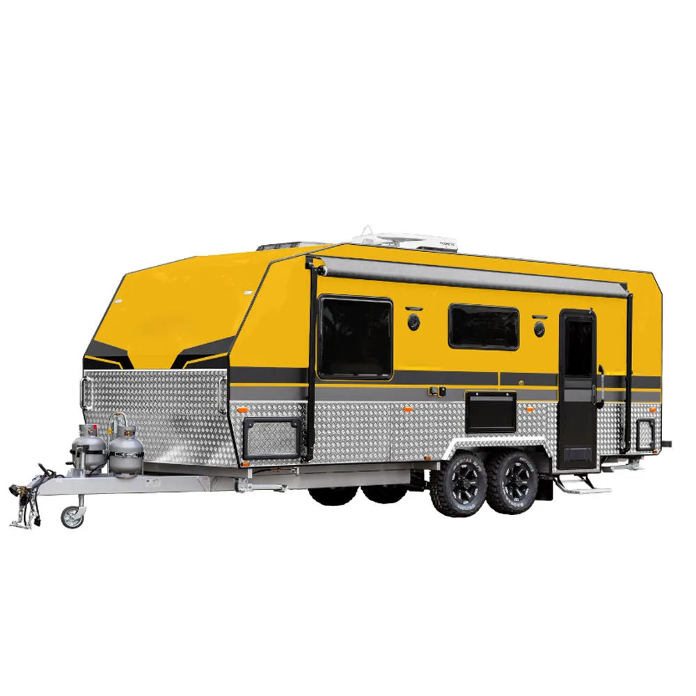 2019 New Kinlife Small Lightweight Aluminum Travel Trailer Frames Caravan