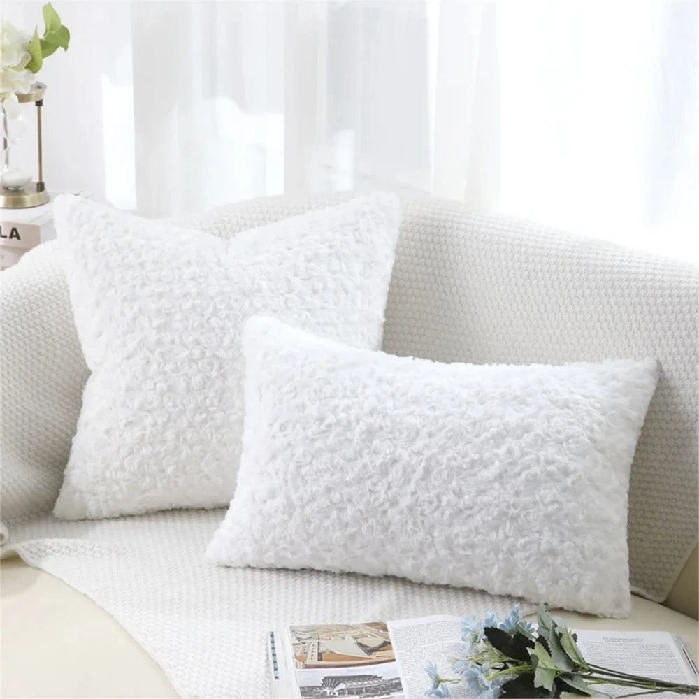 Homaxy Luxury Pillow Case 50x50cm Decorative Cushion Cover For Sofa Bed Car Sleeping Pillowcase Living Room Pillow Cover 40x40