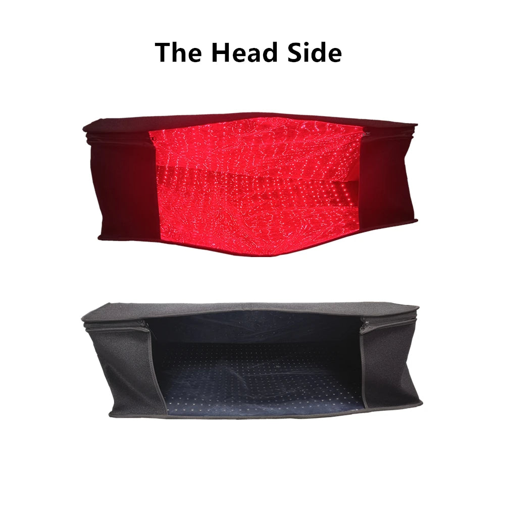 175*90cm 280W 3600pcs Leds Physical Therapy Equipment Deeping Healing Infrared Sauna Red Light Therapy Bed