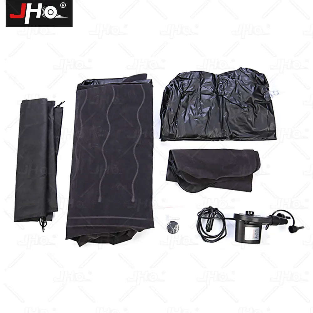 JHO Air Inflatable Travel Mattress Bed for Back Seat Multi functional Sofa Bed Pillow Camping Mat Dodge Ram TRX 2022 2023